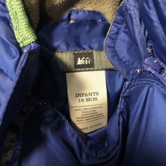 REI Co-op Down Infant Suit  snowsui sz 18mo - Picture 3 of 13